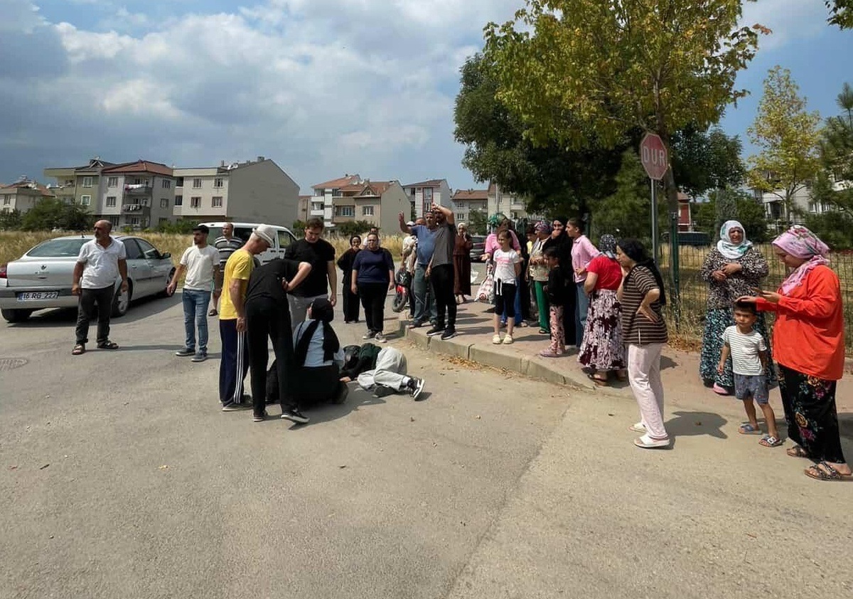 Motosiklet Kazasında Genç Kadın Ağır Yaralandı