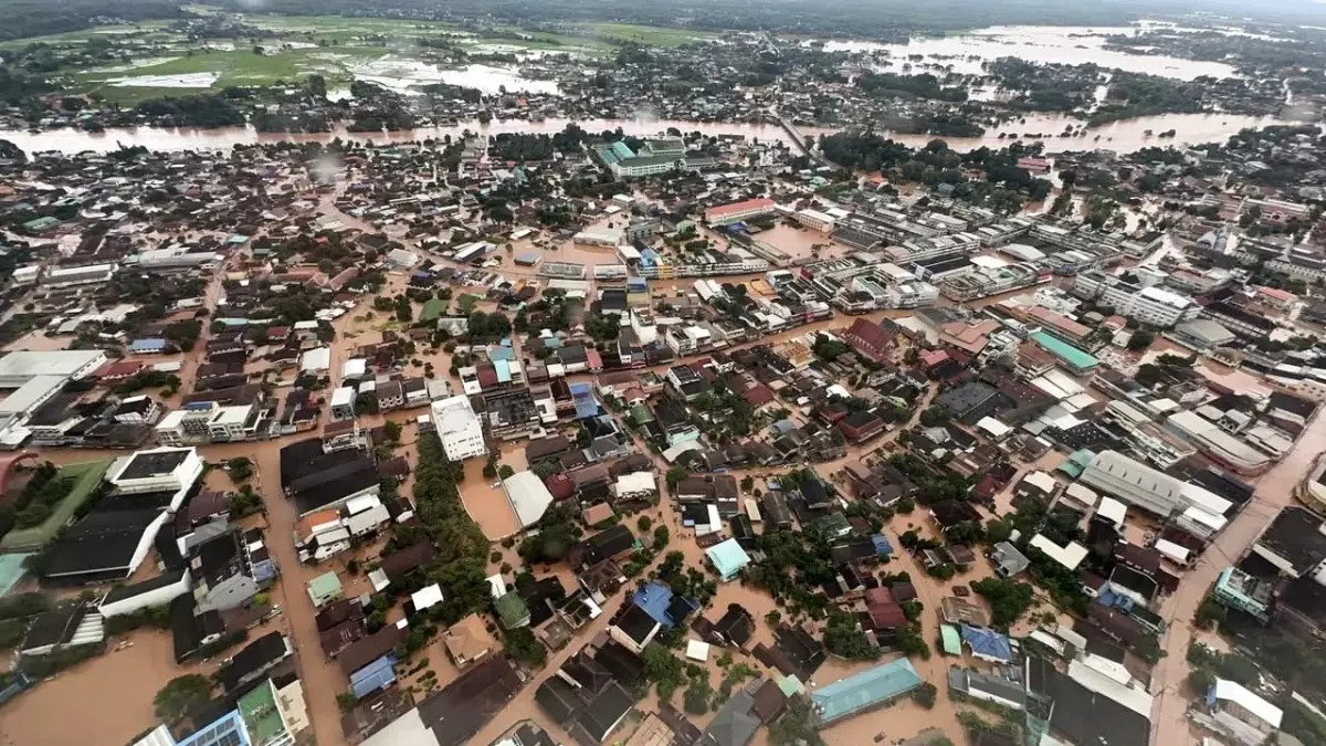 Wipha Fırtınası Tayland ve Laos\'u Vurdu