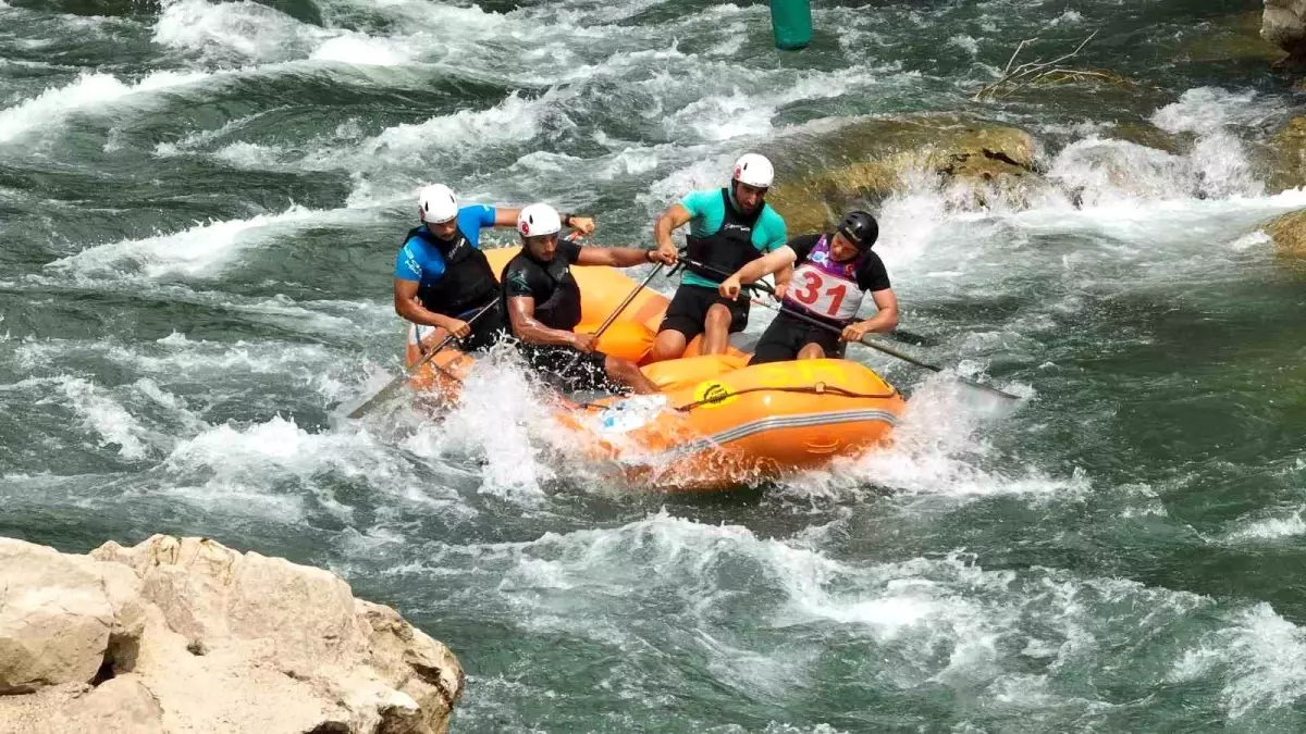 Tunceli\'de Rafting Türkiye Şampiyonası Süper Kupa Yarışları Tamamlandı