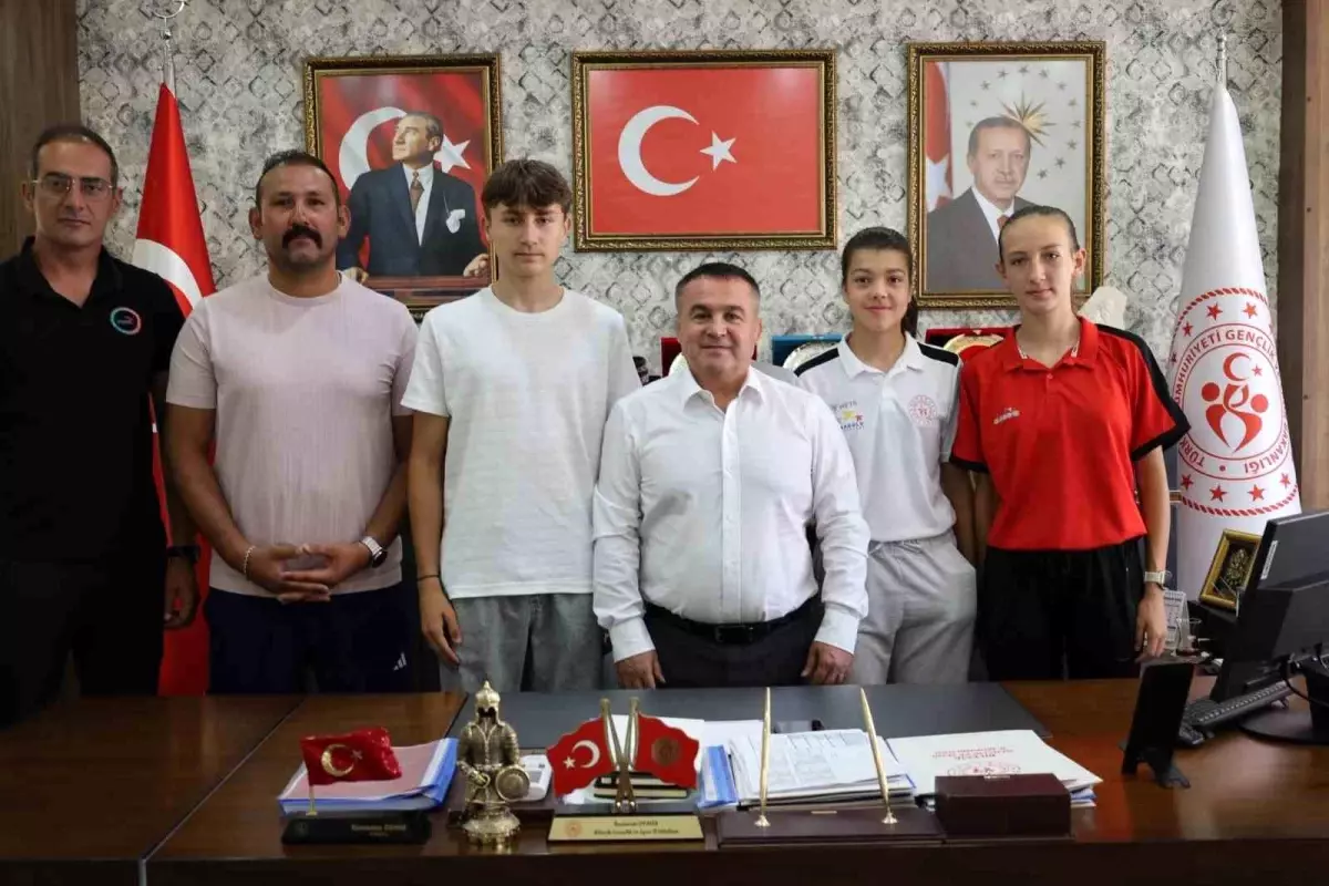 Bilecikli Sporcular, Şampiyonluk Ziyareti Yaptı