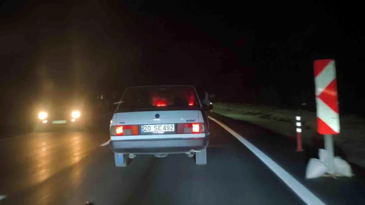 Denizli\'de Tehlikeli Sürüşe Ceza