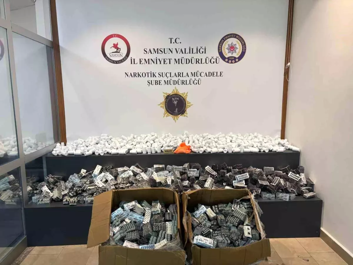 Samsun\'da Uyuşturucu Operasyonu