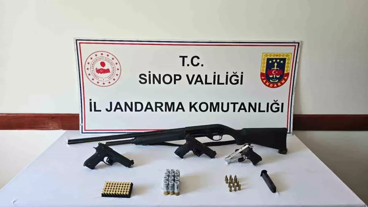 Sinop\'ta Düğün Düğünü Havaya Ateşle Kutladılar