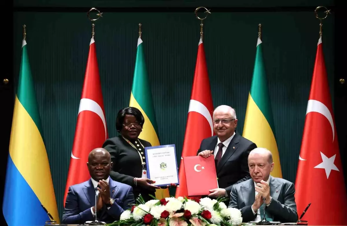 Türkiye ve Gabon Arasında 8 Anlaşma İmzalandı