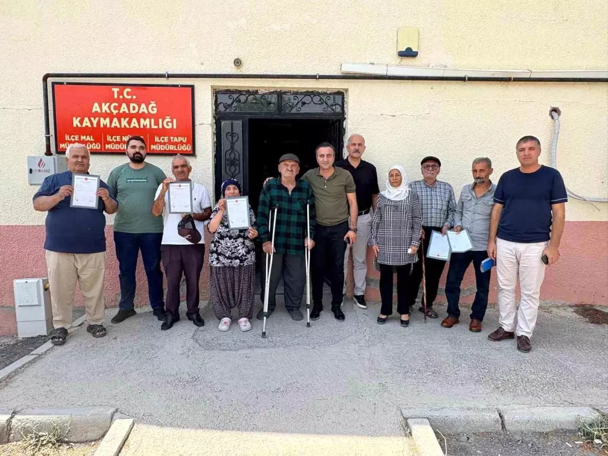 Malatya\'da Tapu Sorunu Çözüldü