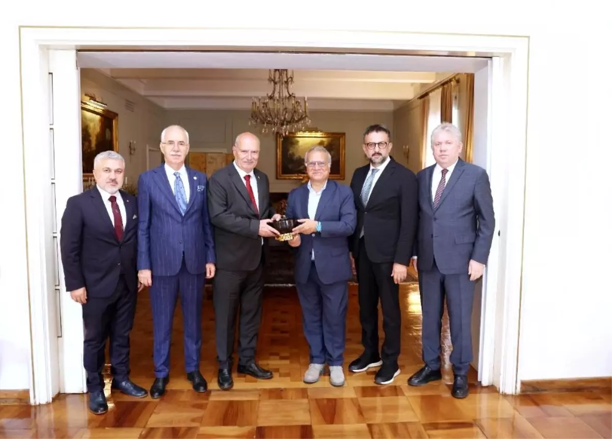 ATO, İtalya Büyükelçisi ile Ticaret İlişkilerini Görüştü