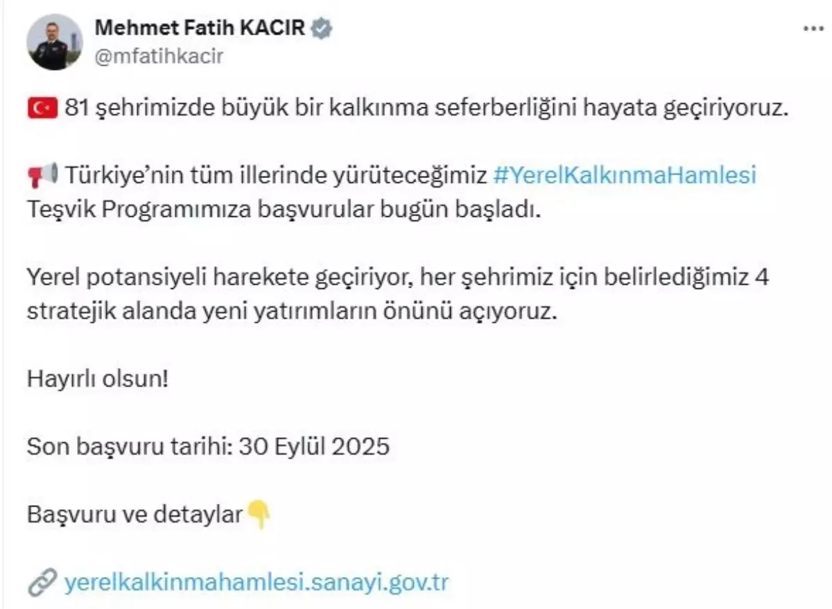 Yerel Kalkınma Programı Başladı