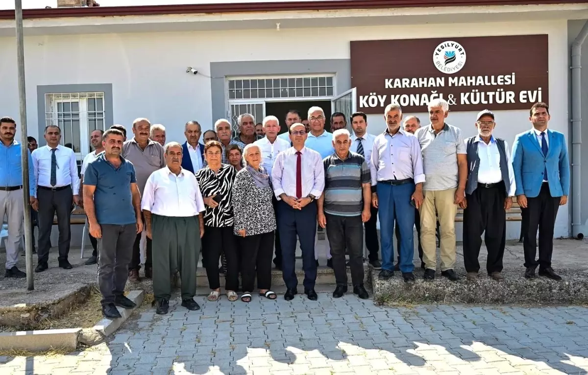 Yeşilyurt Belediye Başkanı Geçit\'ten Kırsal Ziyaretler