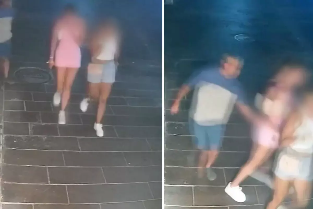 Görüntü Türkiye\'den! Turisti taciz edip kaçtı: Bu nasıl bir açlıktır, sapıklıktır