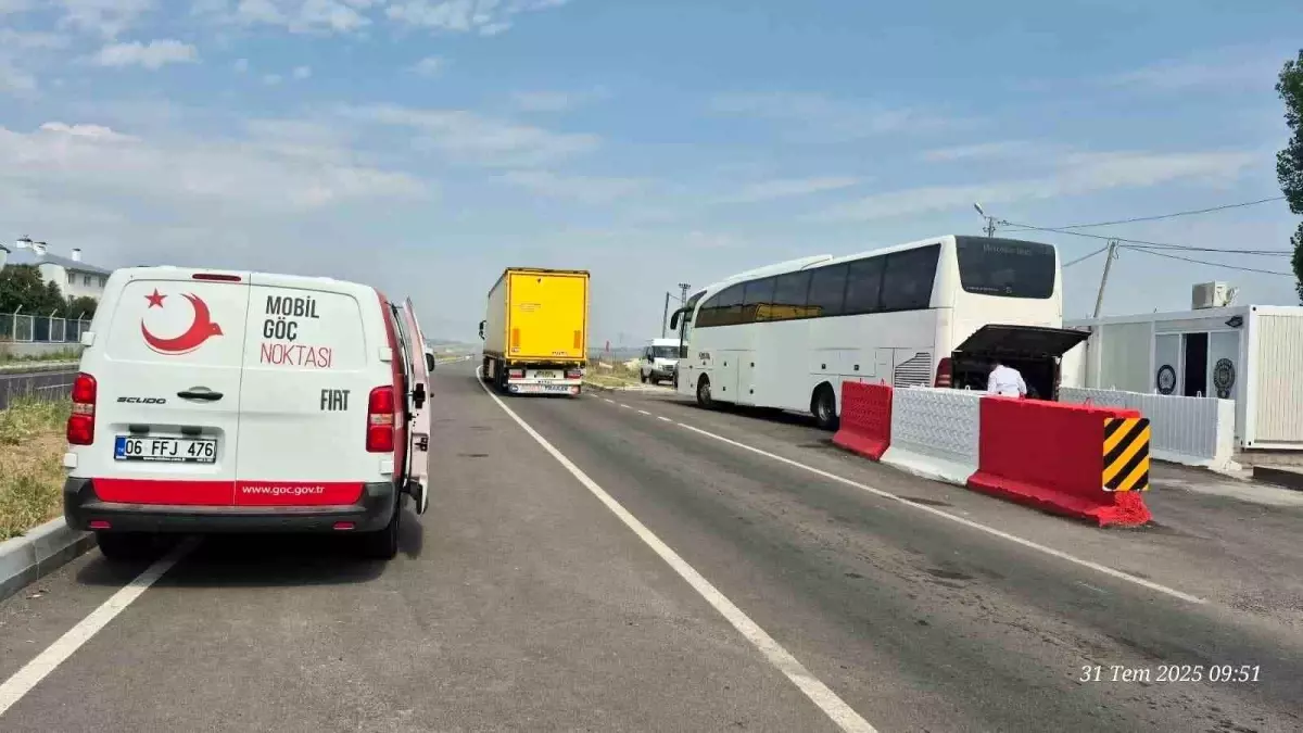 Kars\'ta Düzensiz Göçmen Yakalandı