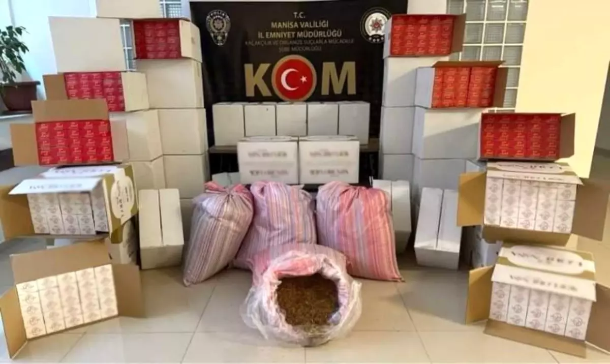 Manisa\'da Kaçakçılık Operasyonları: 37 Şüpheli Yakalandı