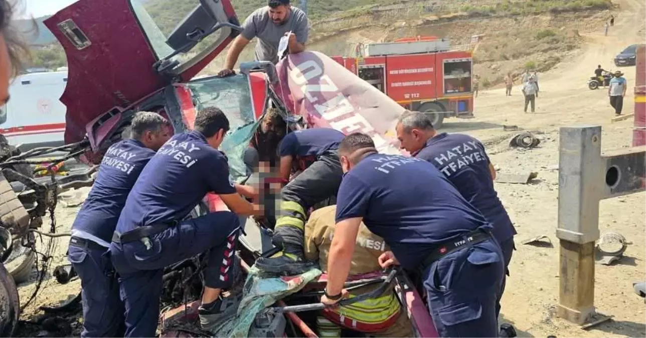 Hatay\'da vinç kazasında 24 yaşındaki genç hayatını kaybetti