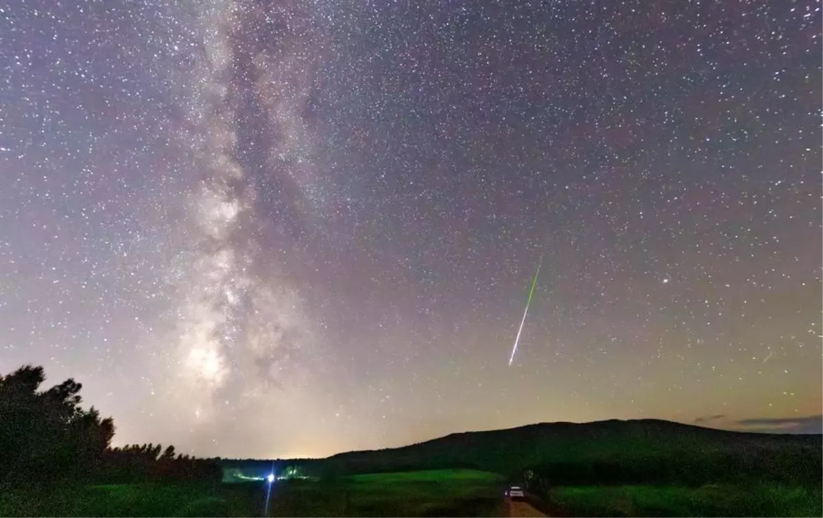 Heilongjiang\'da Eşsiz Meteor Yağmuru
