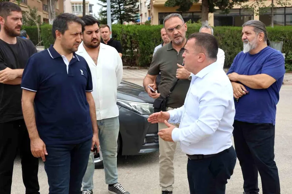 Bilecik\'te Yeni Stadyum İnşaatı İncelendi