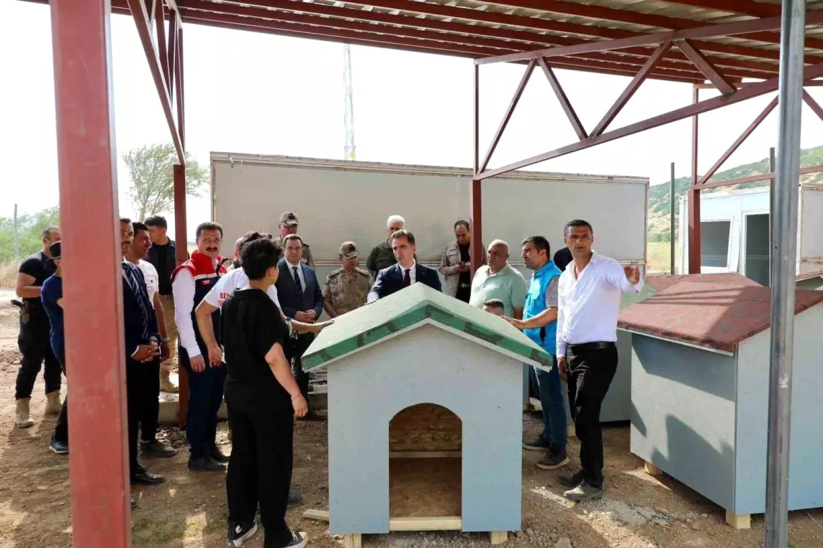 Karakaya, Hayvan Barınağı İnşaatını İnceledi