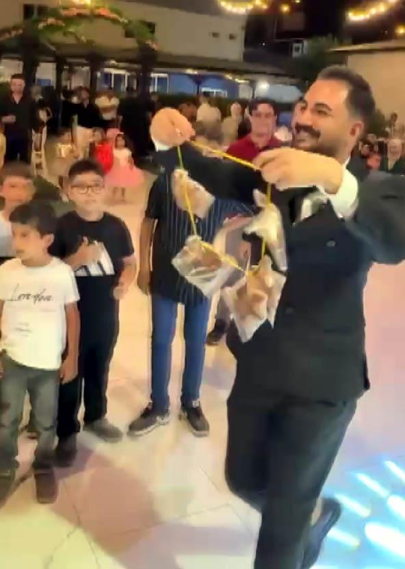 Damada altın yerine beşibiryerde pirzola taktı
