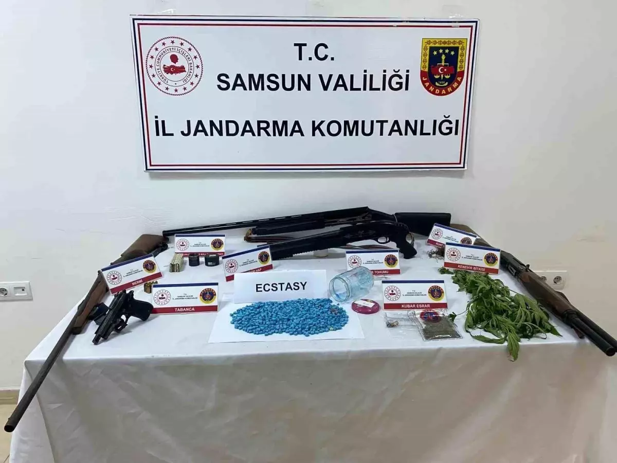 Samsun\'da Uyuşturucu Operasyonu