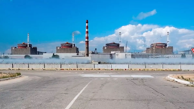 Ukrayna'daki Zaporijya Nükleer Santrali'nin tesislerinden biri vuruldu