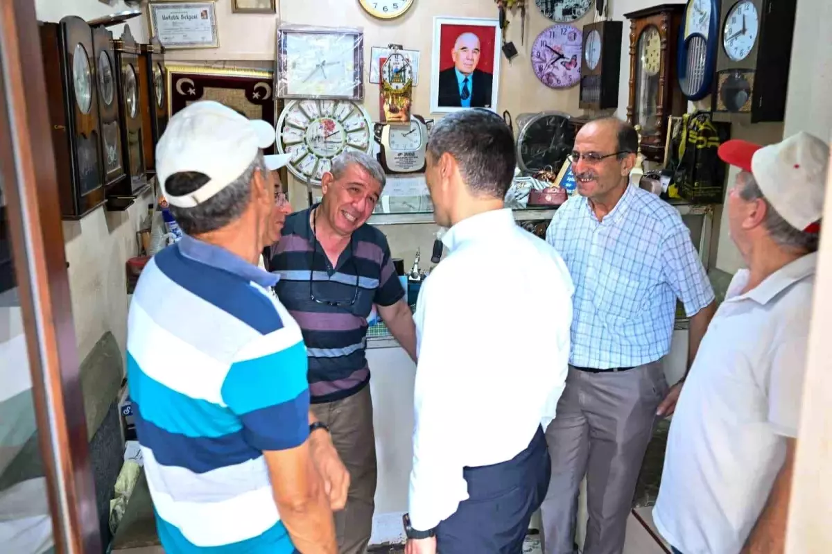 Vali Aktaş, Esnaf ve Vatandaşlarla Buluştu