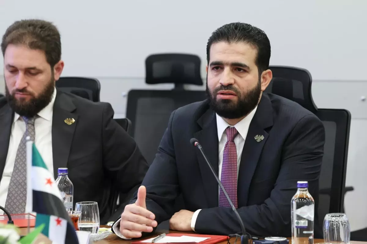 Ali Yerlikaya, Suriye İçişleri Bakanı ile Görüştü