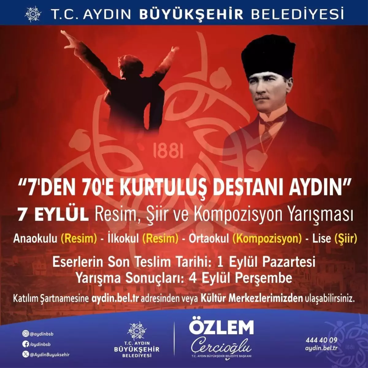 Aydın\'da Öğrencilere Ödüllü Yarışma Daveti