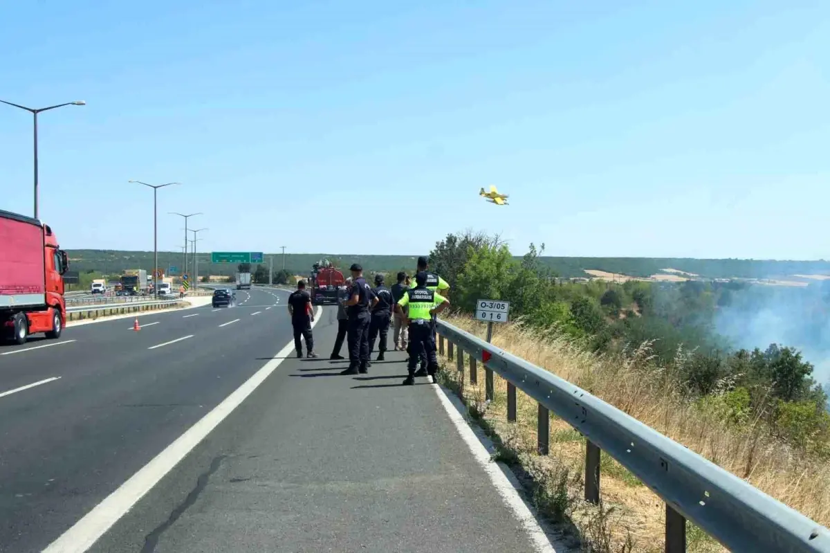 Kırklareli\'nde Yangın Kontrol Altına Alındı