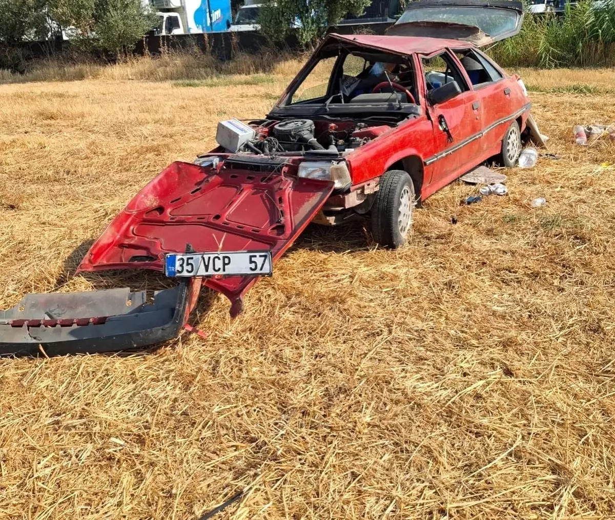 Manisa\'da Trafik Kazası: Sürücü Hayatını Kaybetti