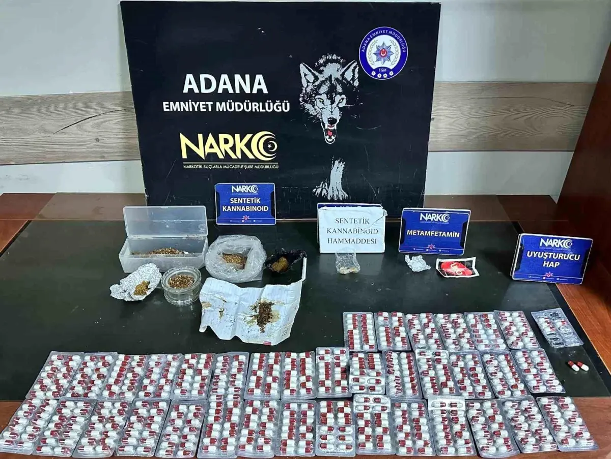 Adana\'da Uyuşturucu Operasyonu: 9 Şüpheli Yakalandı