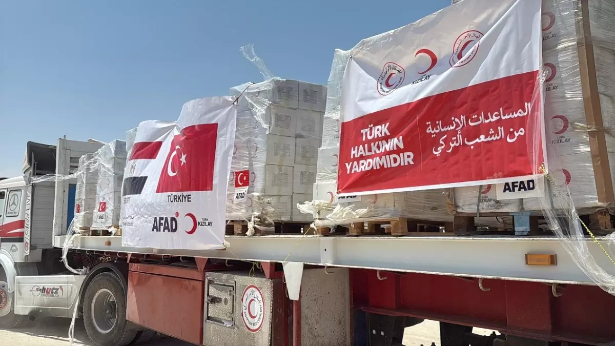 Kızılay Gazze\'ye 3 Bin Ton Gıda Gönderdi