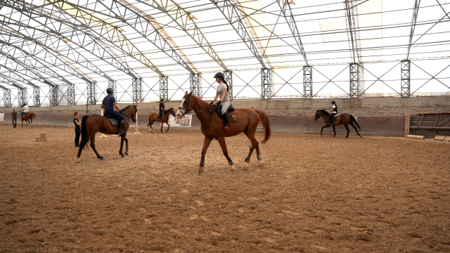 Ballıca Atlı Spor Kulübü YKB Nergis Pehlivan: Uluslararası yarışmalarda ülkemizi temsil ediyoruz