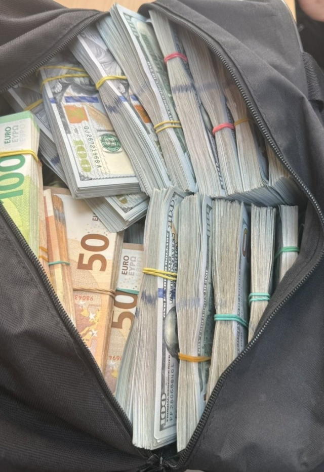 Çanta dolusu Euro, dolar ve altınla sınırda yakalandı