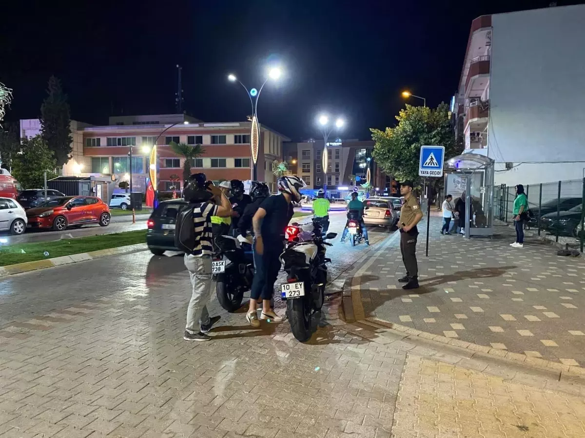 Gönen\'de Emniyet Denetimi