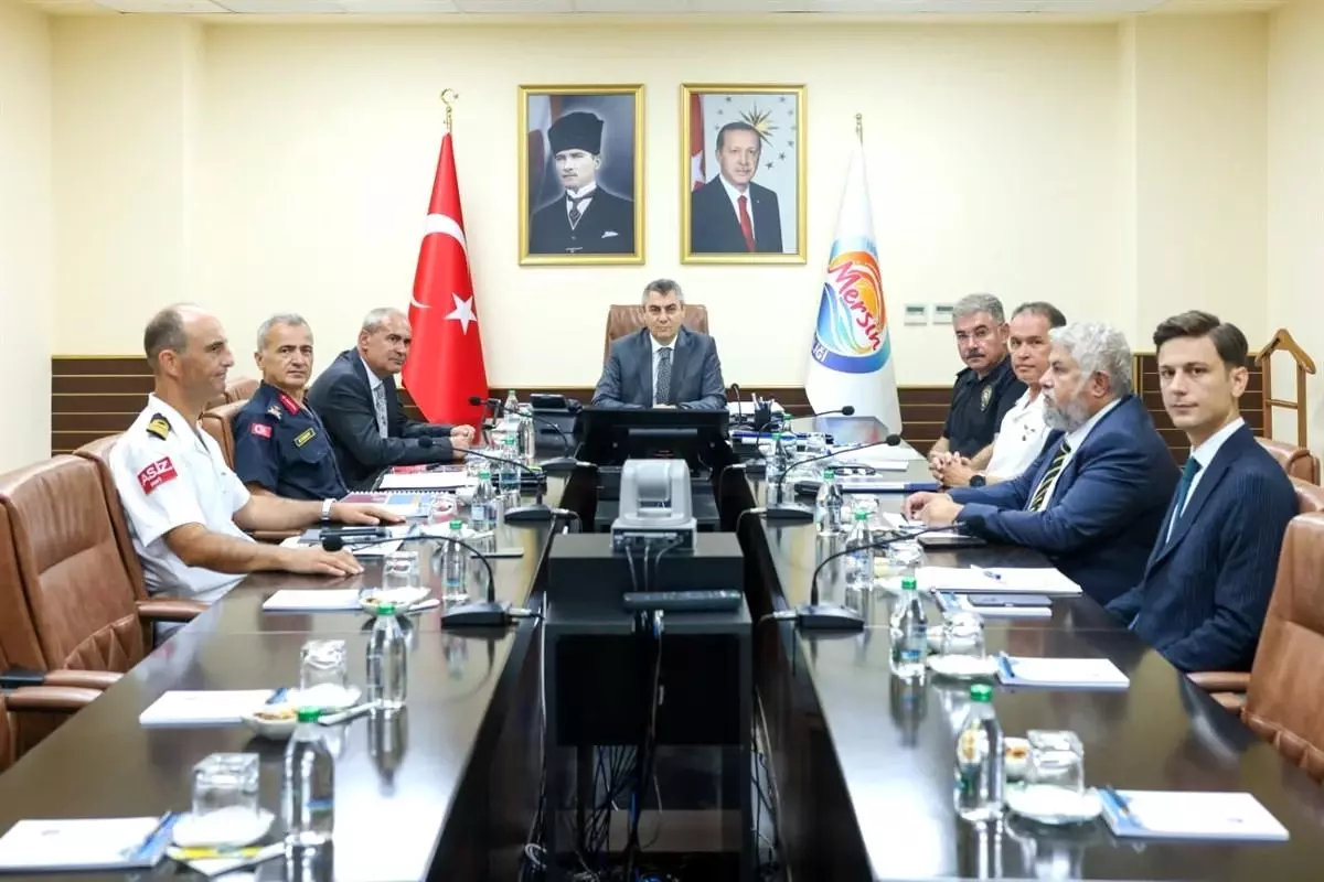 Mersin\'de Güvenlik Değerlendirme Toplantısı