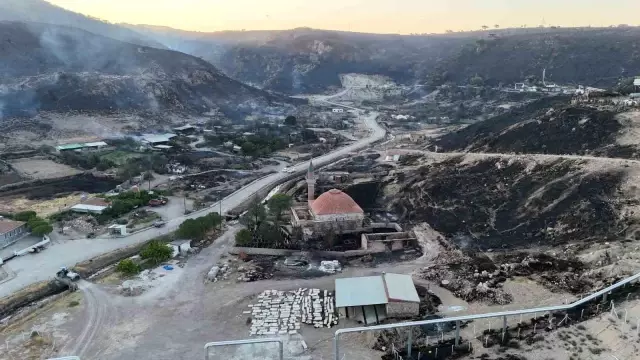 Çanakkale'de Orman Yangını: 1400 Hektar Alan Zarar Gördü