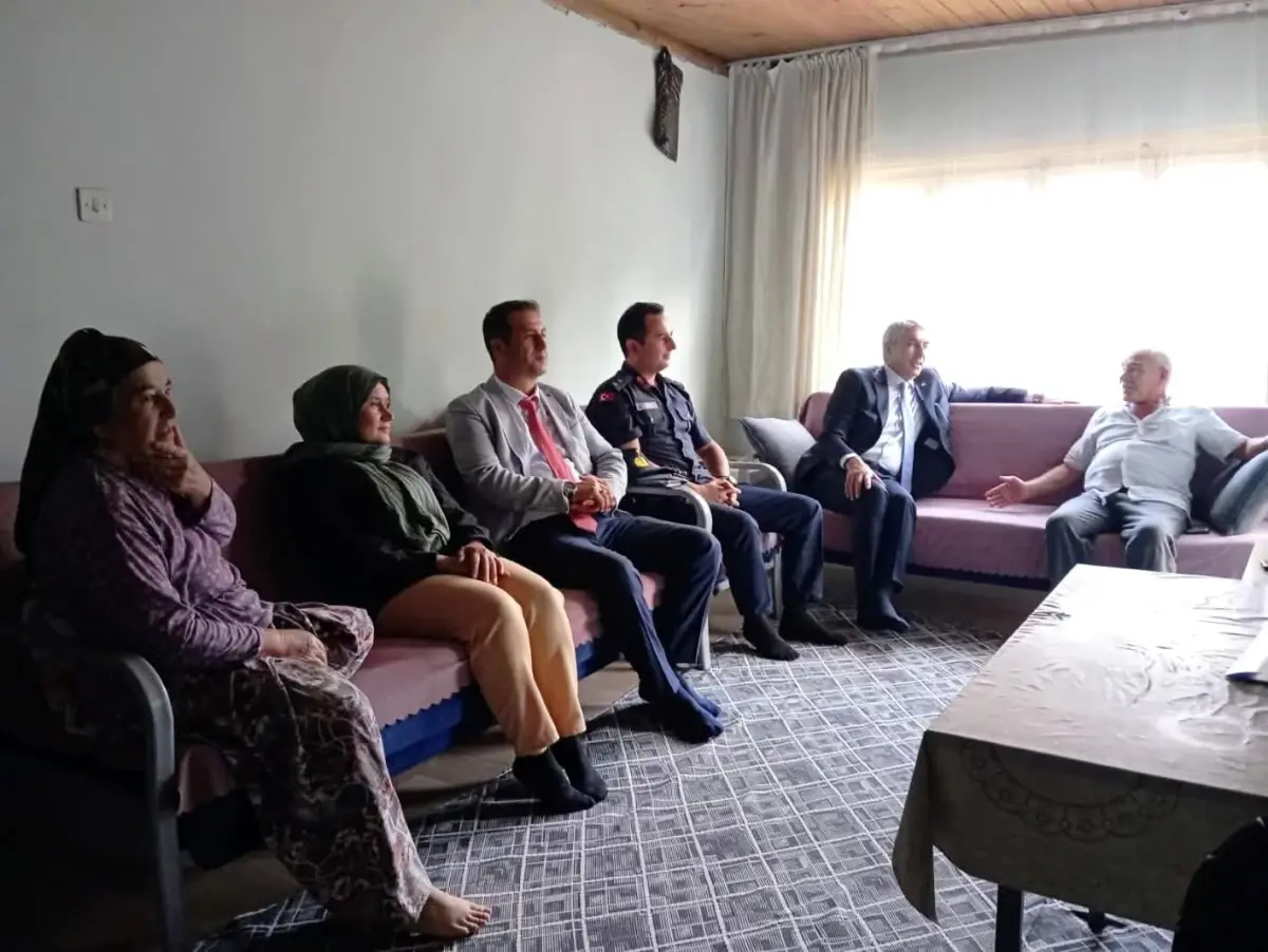 Beypazarı Kaymakamı Coşkun\'dan şehit ailesine ziyaret
