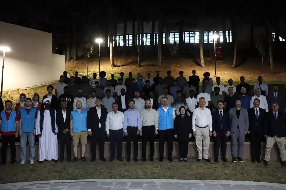 Gediz Murat Dağı Gençlik Kampı Uluslararası Öğrencileri Ağırladı