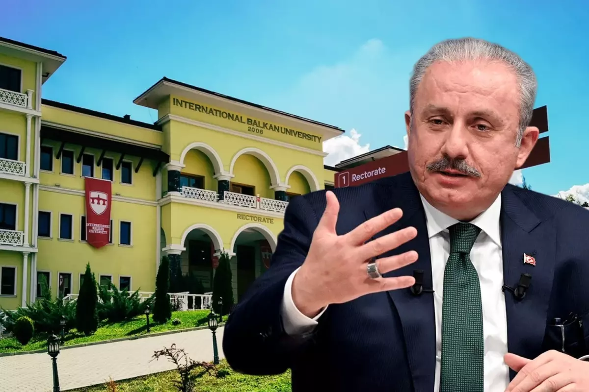 Mustafa Şentop\'tan Makedonya\'daki üniversite iddialarına sert yanıt
