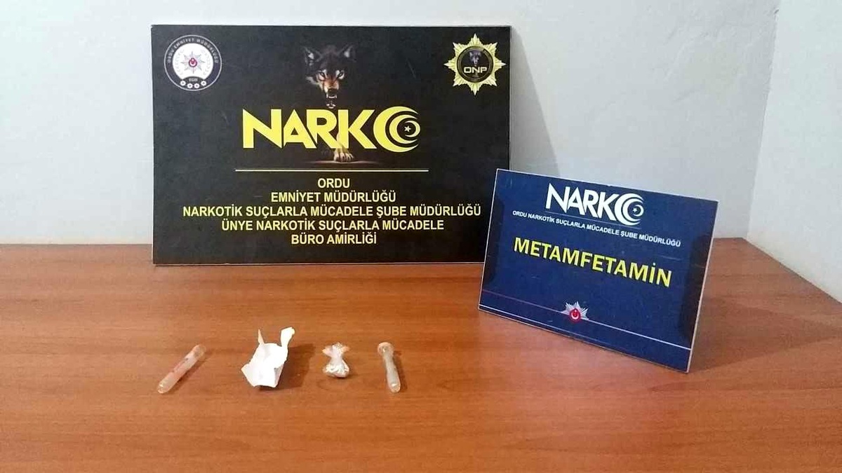 Ordu\'da Uyuşturucu Operasyonu: 1 Tutuklama