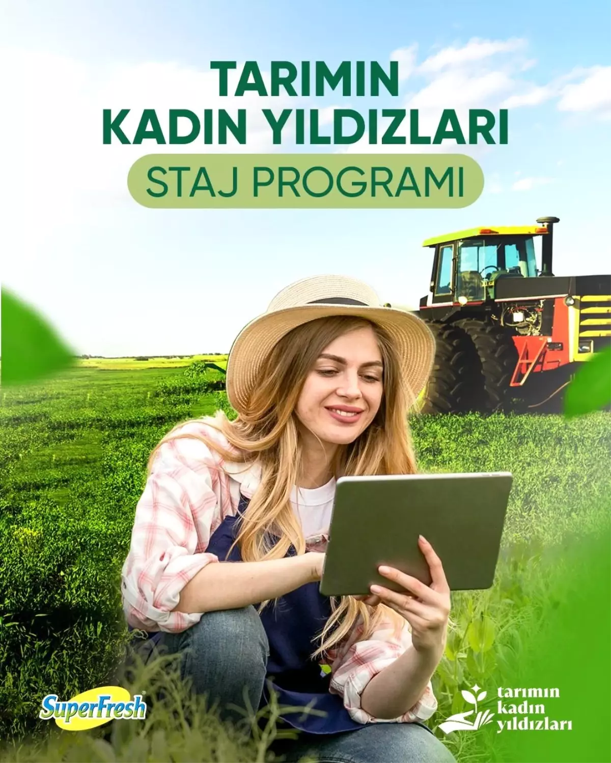 SuperFresh\'ten Gençlere Tarım Staj Programı