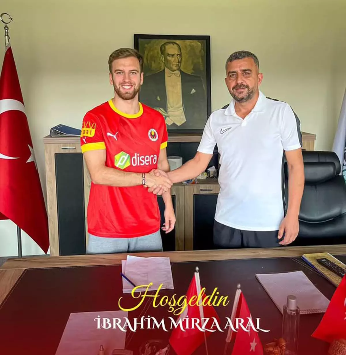 Tire 2021 FK, İbrahim Mirza Aral\'ı Kadrosuna Kattı