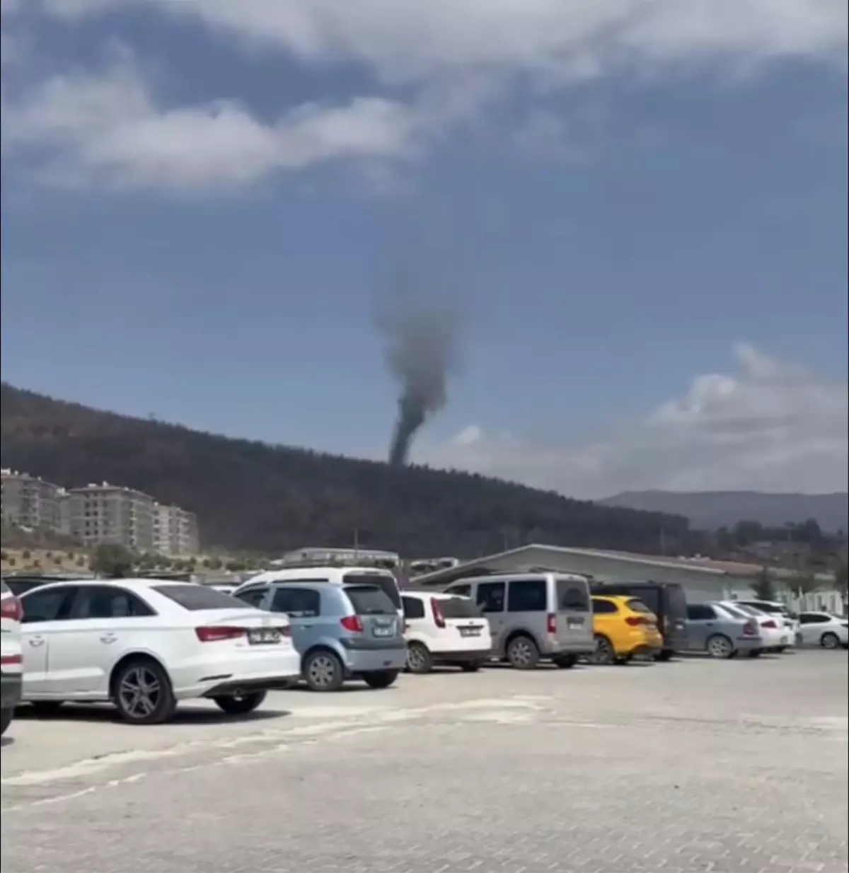 Antakya\'da Hortum Görüntülendi