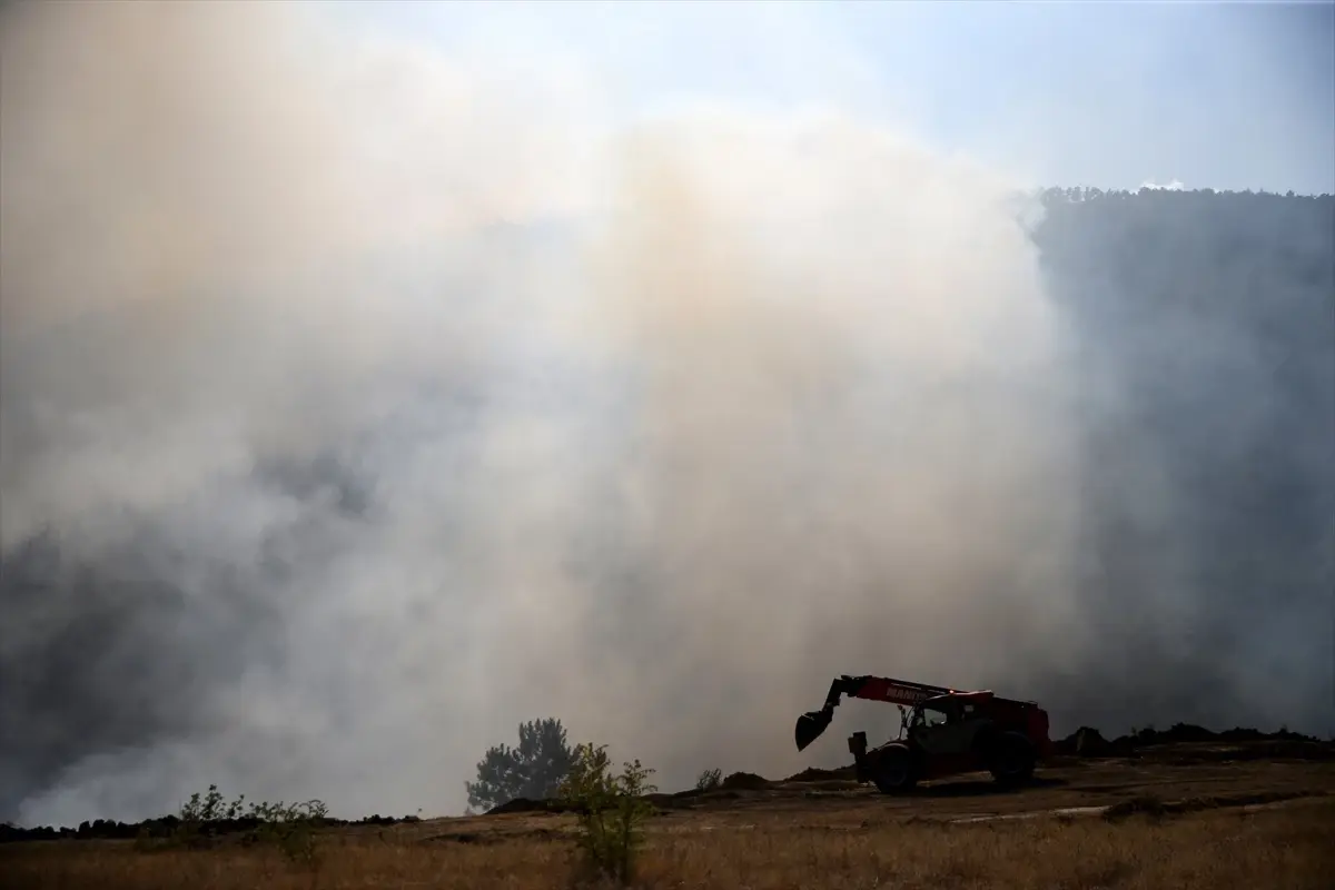 Karabük\'te ormanlık alanda yangın! 1 köy tahliye edildi
