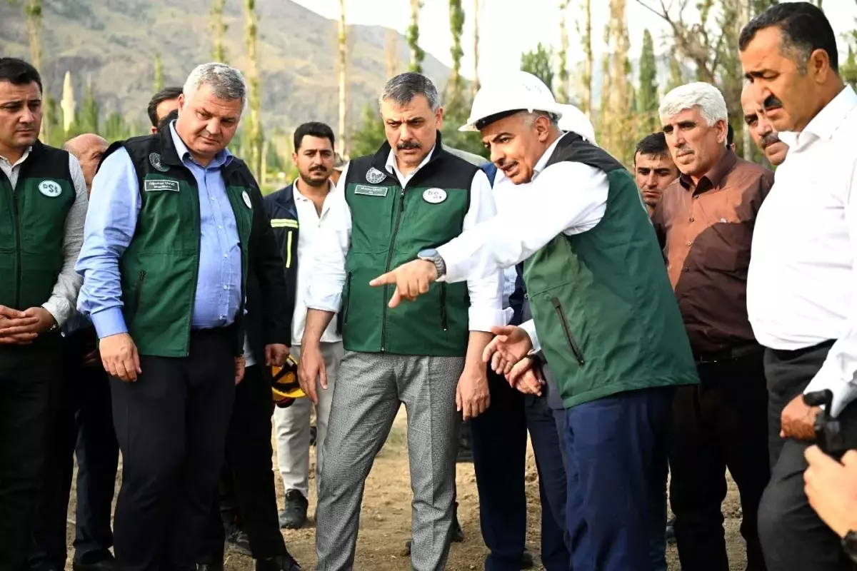 Erzurum Oltu\'da Sulama Projesi İlerliyor