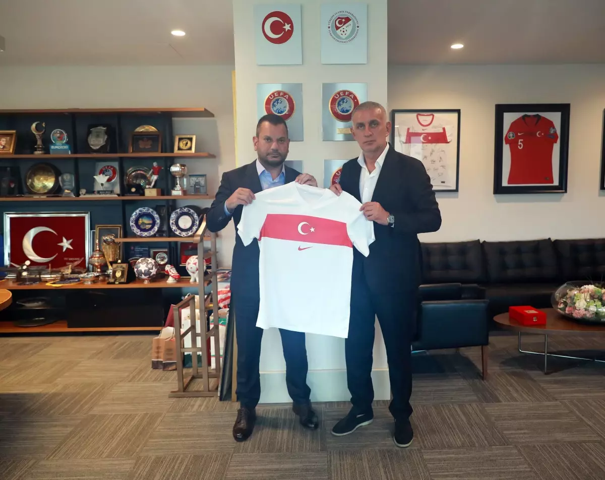 Ertuğrul Doğan, TFF Başkanı\'nı Ziyaret Etti