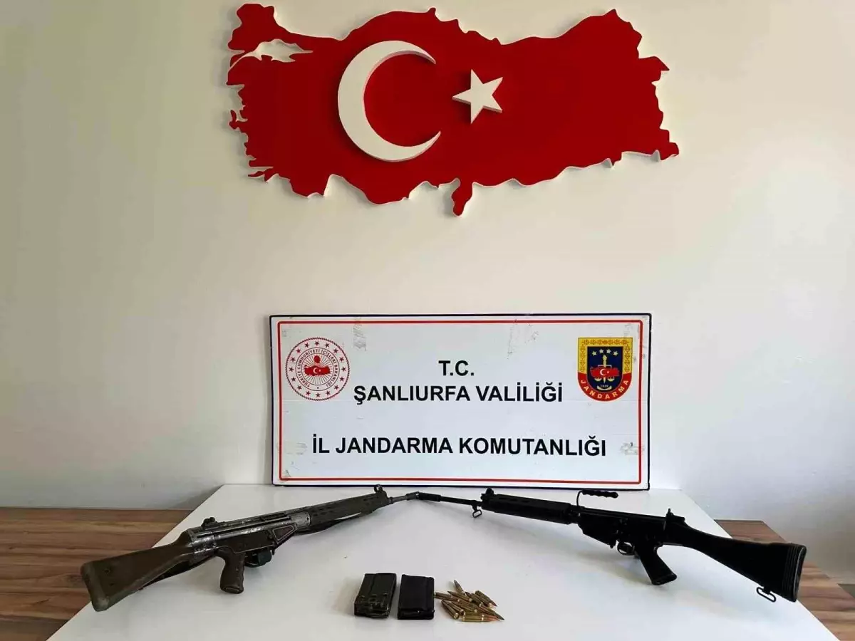 Şanlıurfa\'da Silah Kaçakçılığı Operasyonu