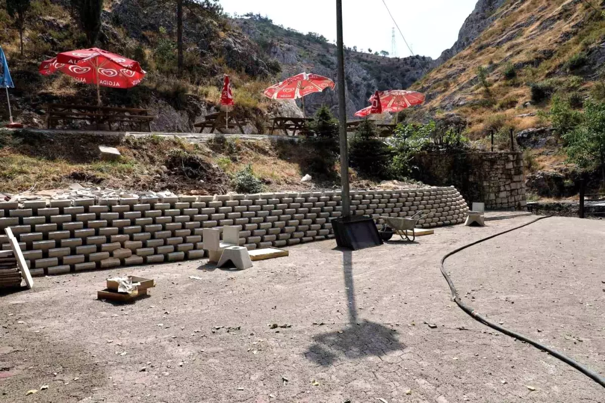 Söğüt\'te Yukarı Dere Mesire Alanı Yenileniyor