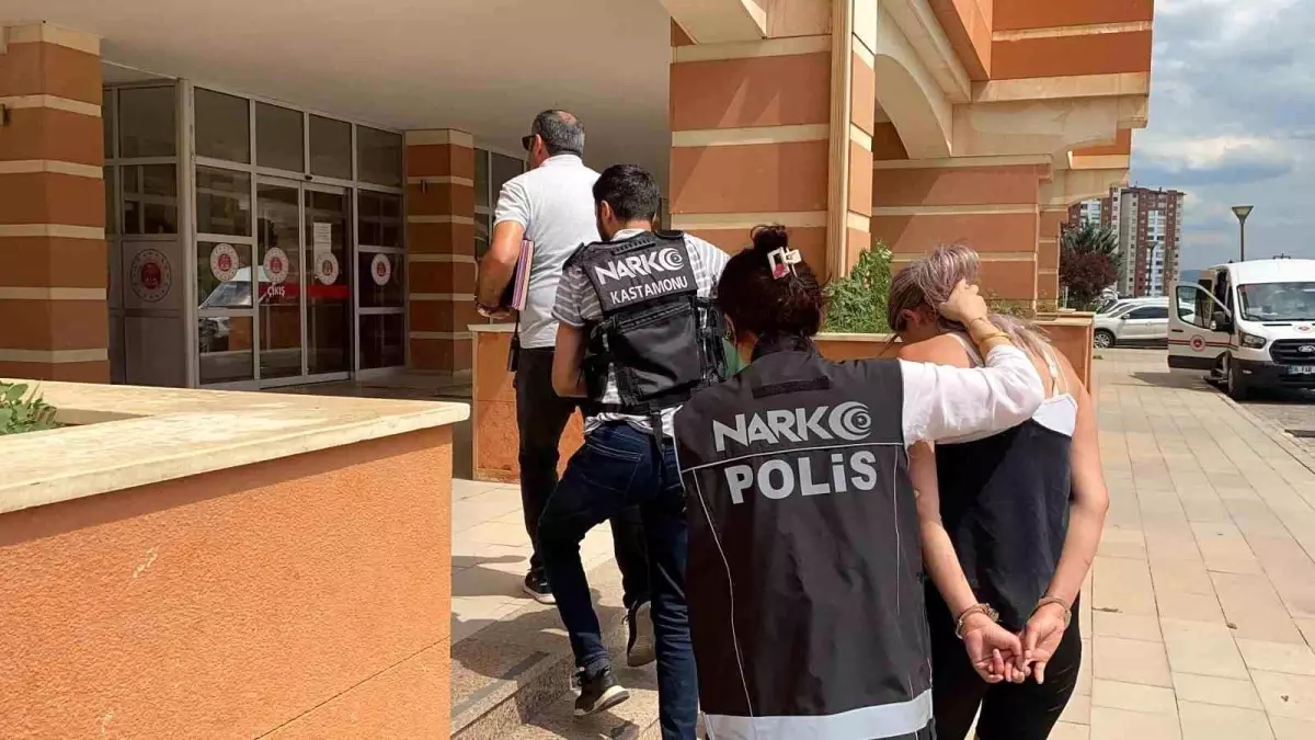 Kastamonu\'da Uyuşturucu Operasyonu: 2 Tutuklama