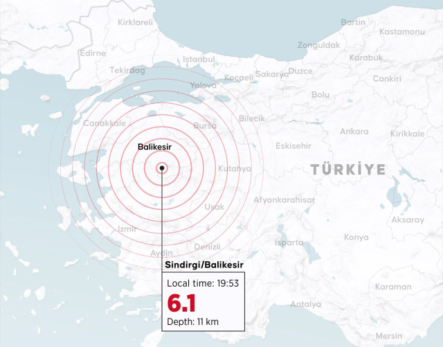 AFAD: Depremin hemen ardından Türkiye Afet Müdahale Planı devreye alınmıştır