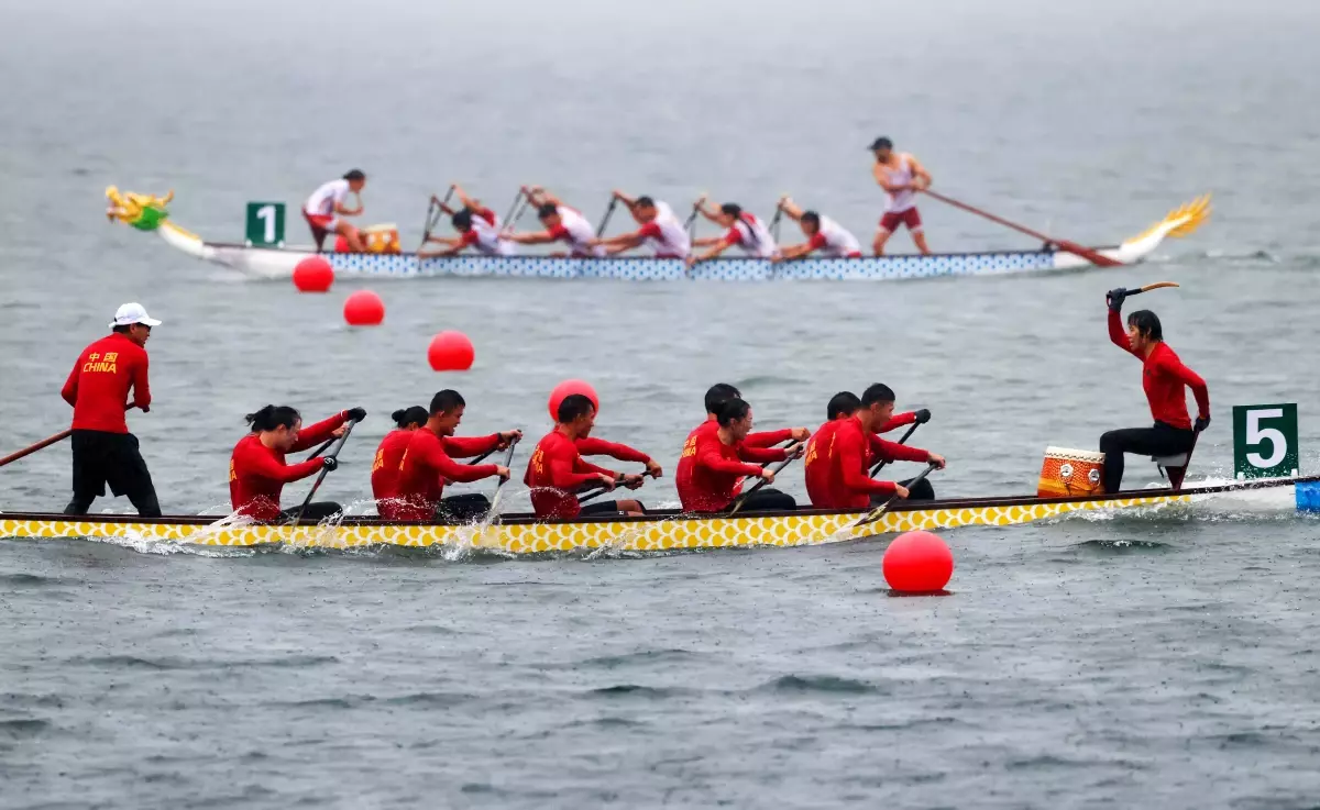 2025 Dünya Oyunları\'nda Ejderha Teknesi Yarışmaları