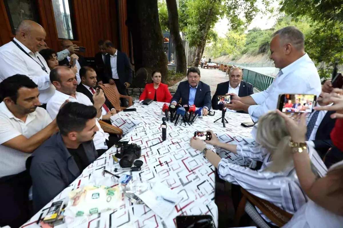 Bakan Tunç\'tan Anayasa ve Yargı Reformu Açıklamaları